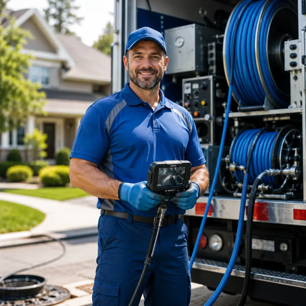 Local outdoor drain cleaning specialists in Centerton, AR